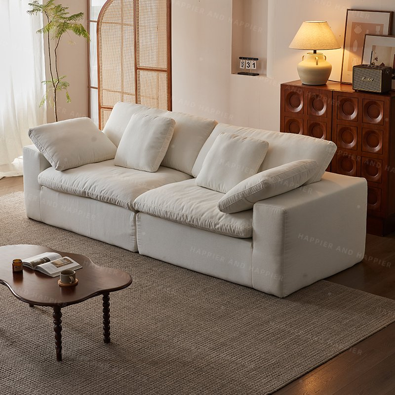 Good Elasticity No Collapse Wear-Resistant Furniture Compression Sofa for B&B Resort Guest Room