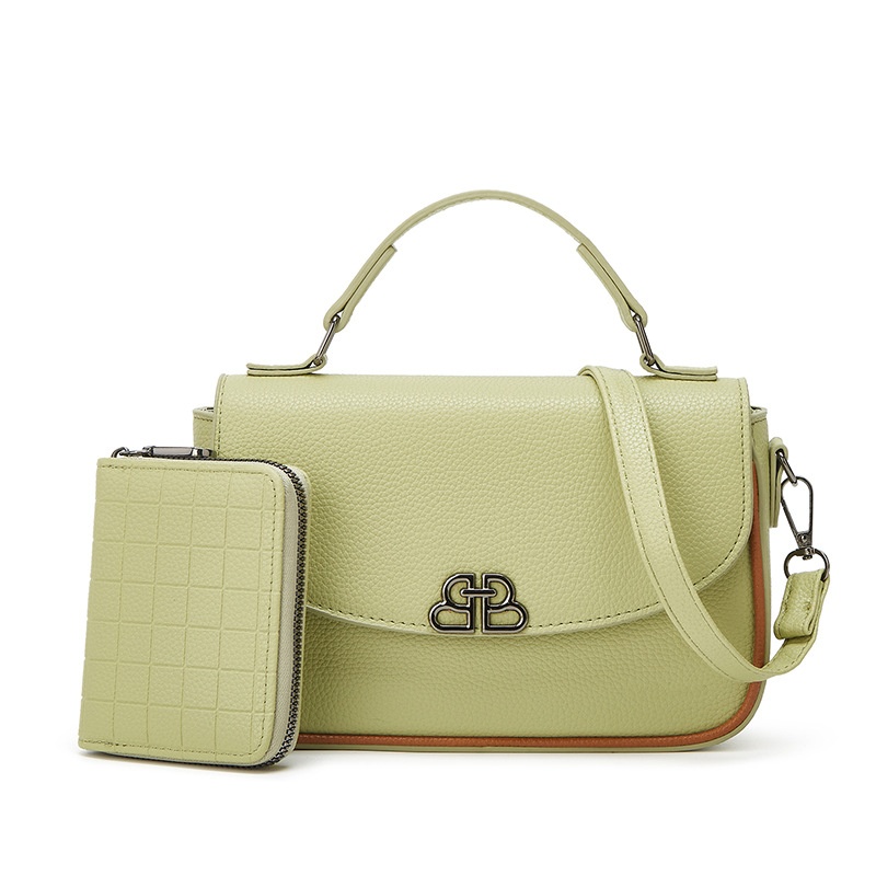 Women's New Mother-and-Child Crossbody Handbag PU Material Urban Minimalist Chain Lock Big Size for Commuting