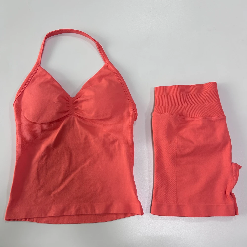 Sports Bra and Shorts Yoga Set Details 7