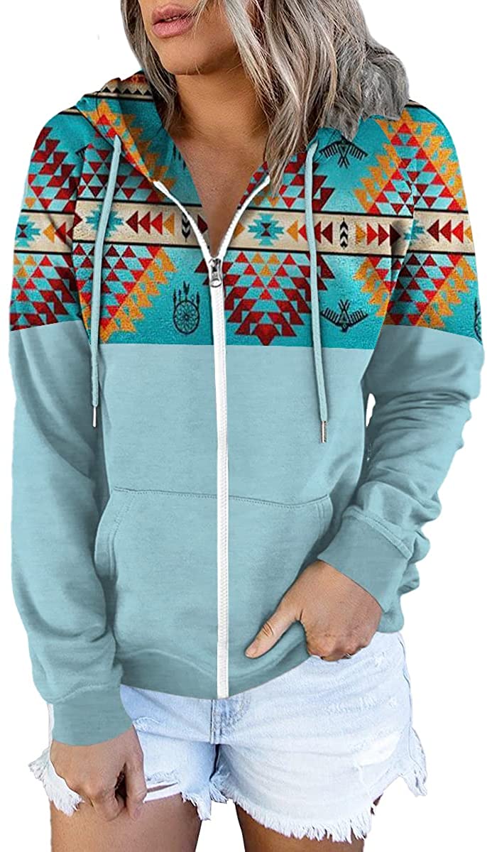 Women's Casual All-Season All-Color Pullover Hoodie Long Sleeve Zipper Sweatshirt with Hood New Winter Collection Design