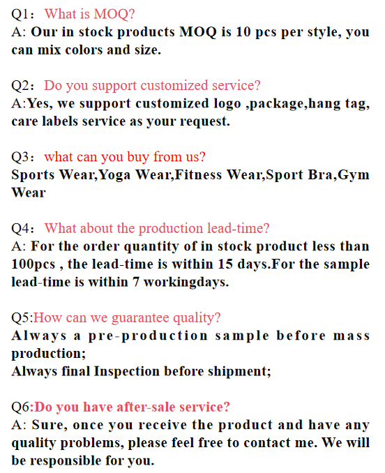 FAQ Quick Overview