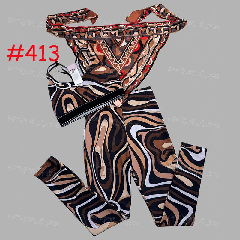 Luxury Color Block Tanikinis Swimwear Women Designer Sarong Dress Scarf Head Tie Summer Beach Vacation Yacht Resort Wear Brand Pink Halter Swimsuit Bikinis