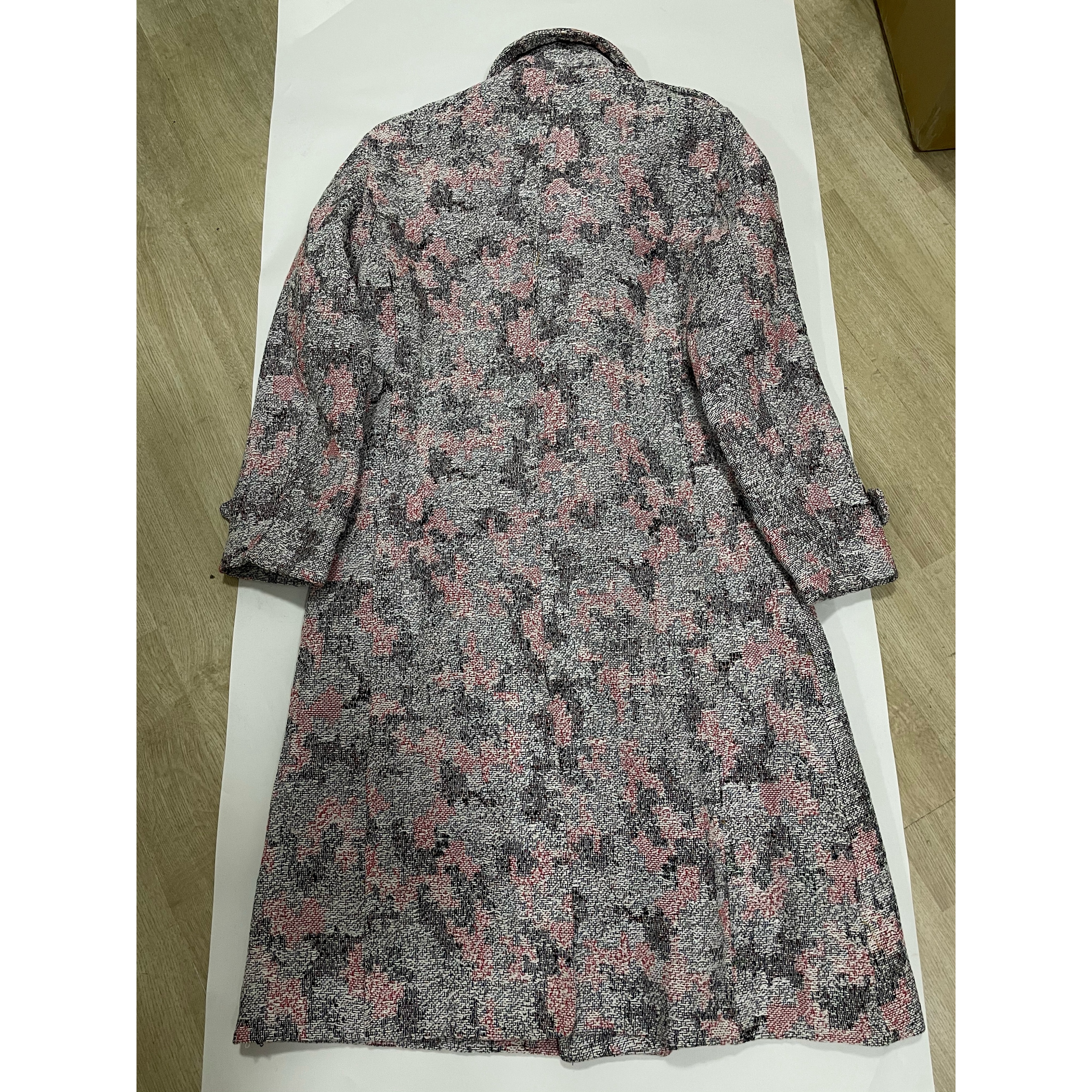 Women's Unique Design Coats Custom Vintage Tapestry Trench Coat
