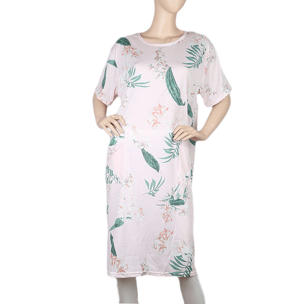 Women's Night Top - Light Pink 2