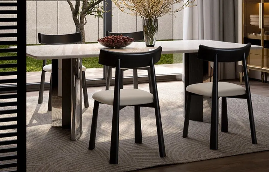 Sturdy Wear Resistant Dining Table for Resort Hotels