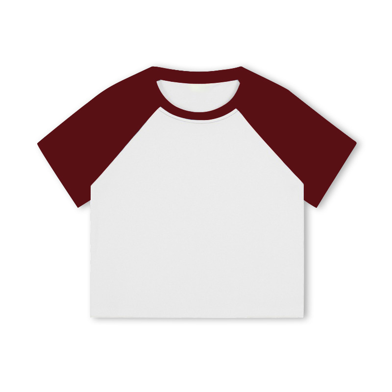 Cropped tshirt model photo 6