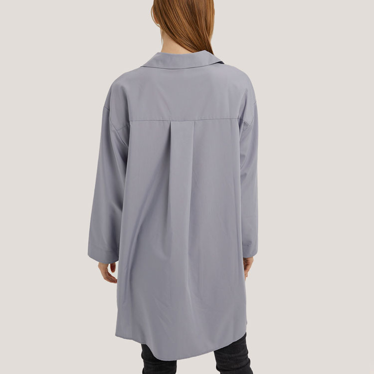Wholesale Fashion Ladies Long Sleeve Blouse Casual Women Clothing Custom Plus Size Women's Blouses &amp; Shirts
