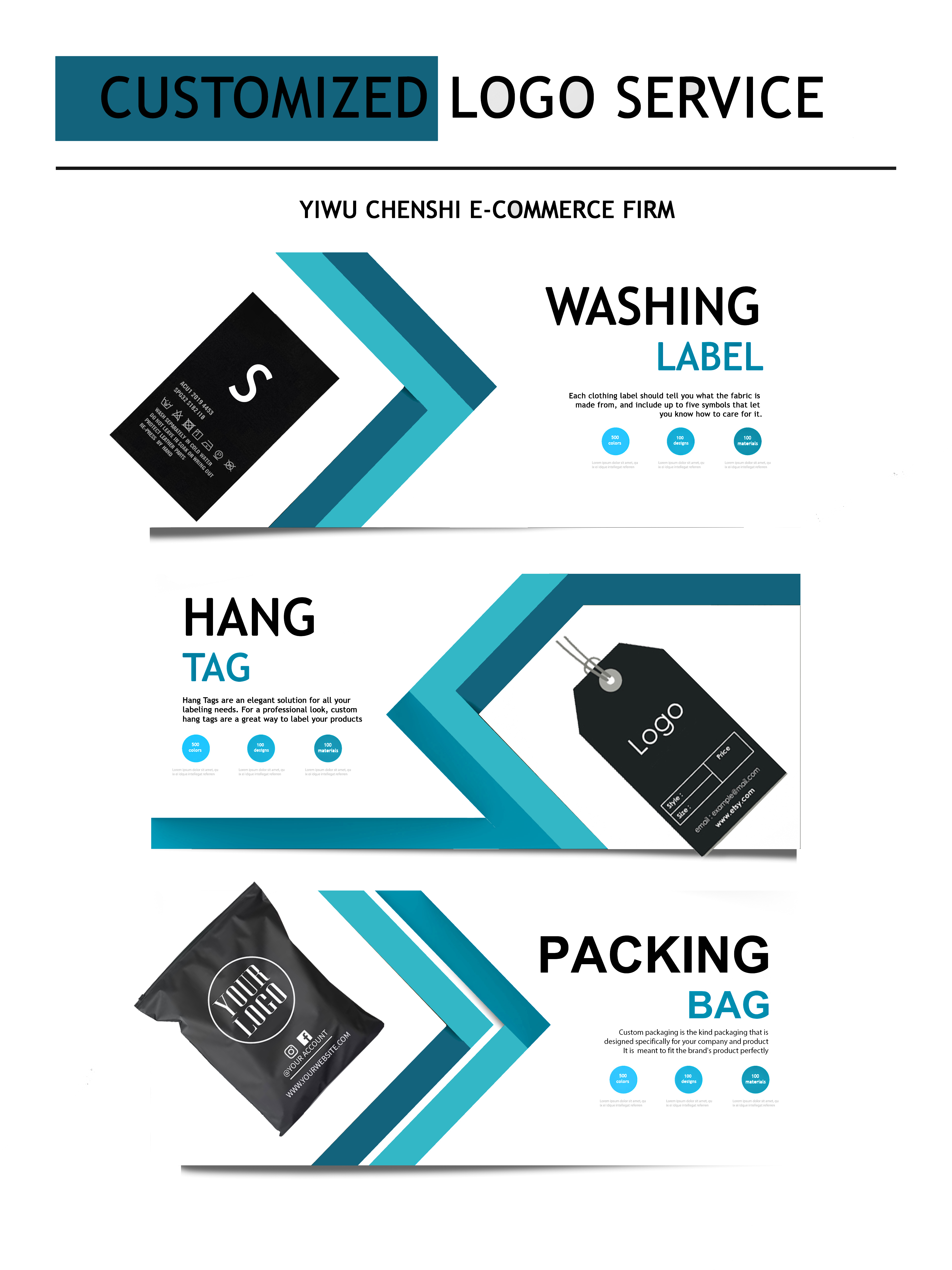 Customized Logo Service Showcase