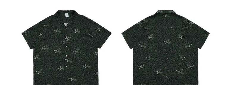 Summer Style Luxury Quality 100%Polyester Hot Sell Overszied High Street Casual Clothes with Printed for Men