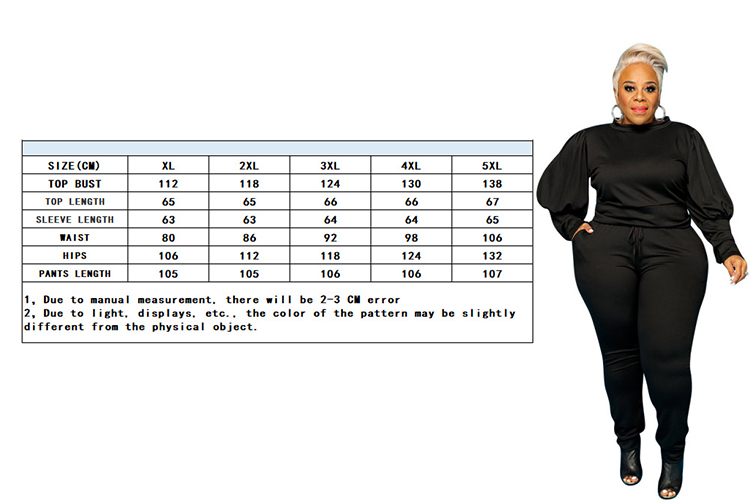 Size Information Chart