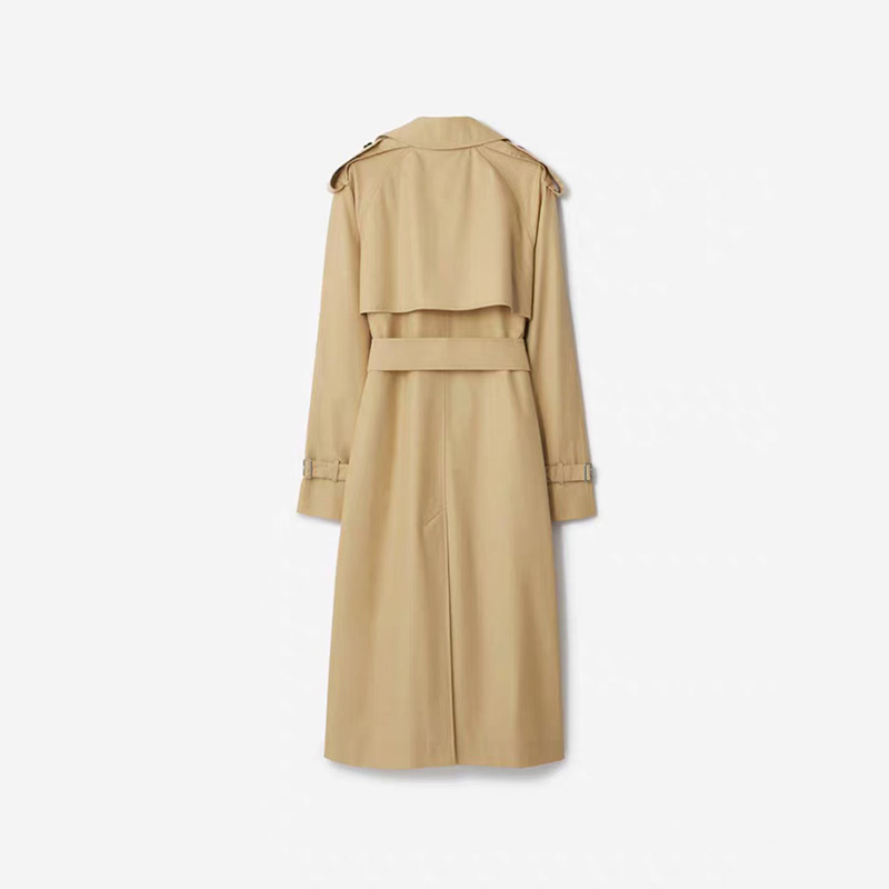 Women's High Quality Long-Style Trench Coat Waterproof Autumn Outerwear