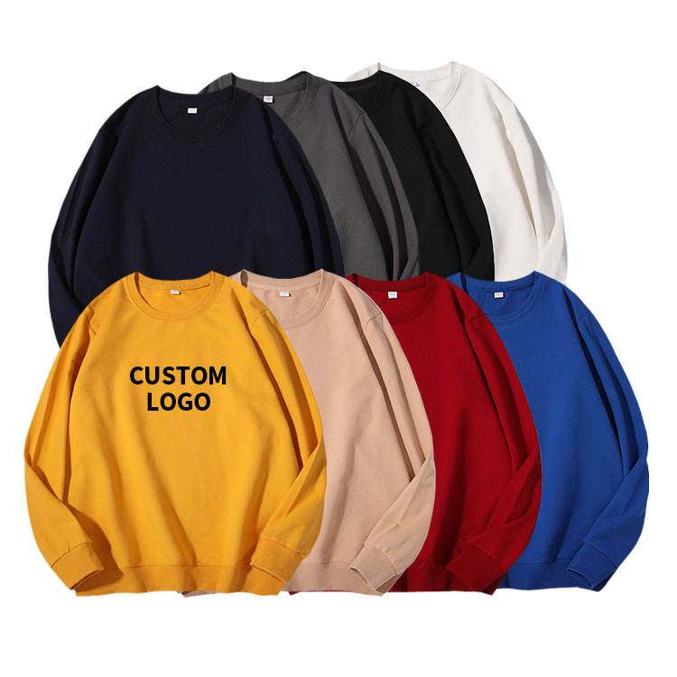 High-Quality Cotton Men's Sports Shirt, Printed and Embroidered Custom Round-Neck Sports Top, Breathable Casual T-Shirt Clothing