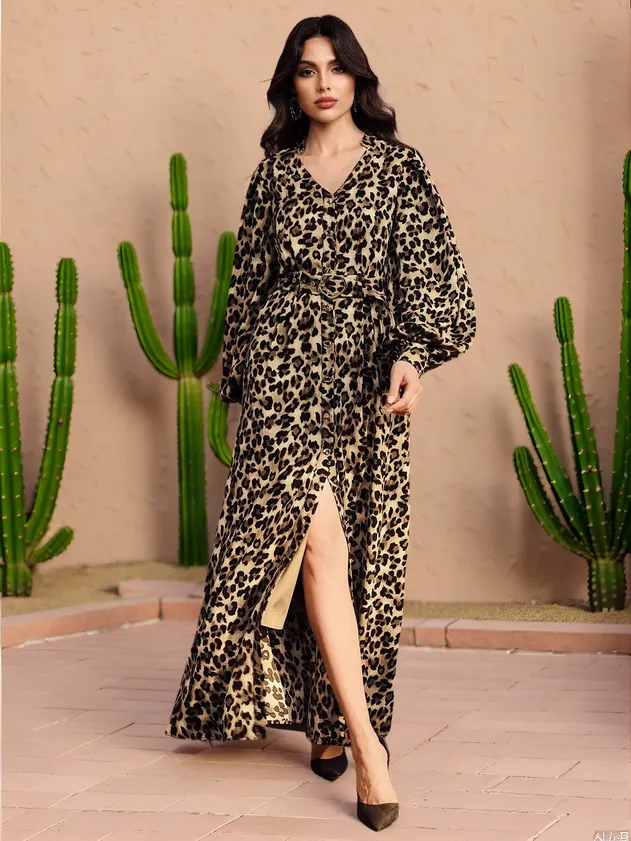 Ladies Resort Wear Dress Detail