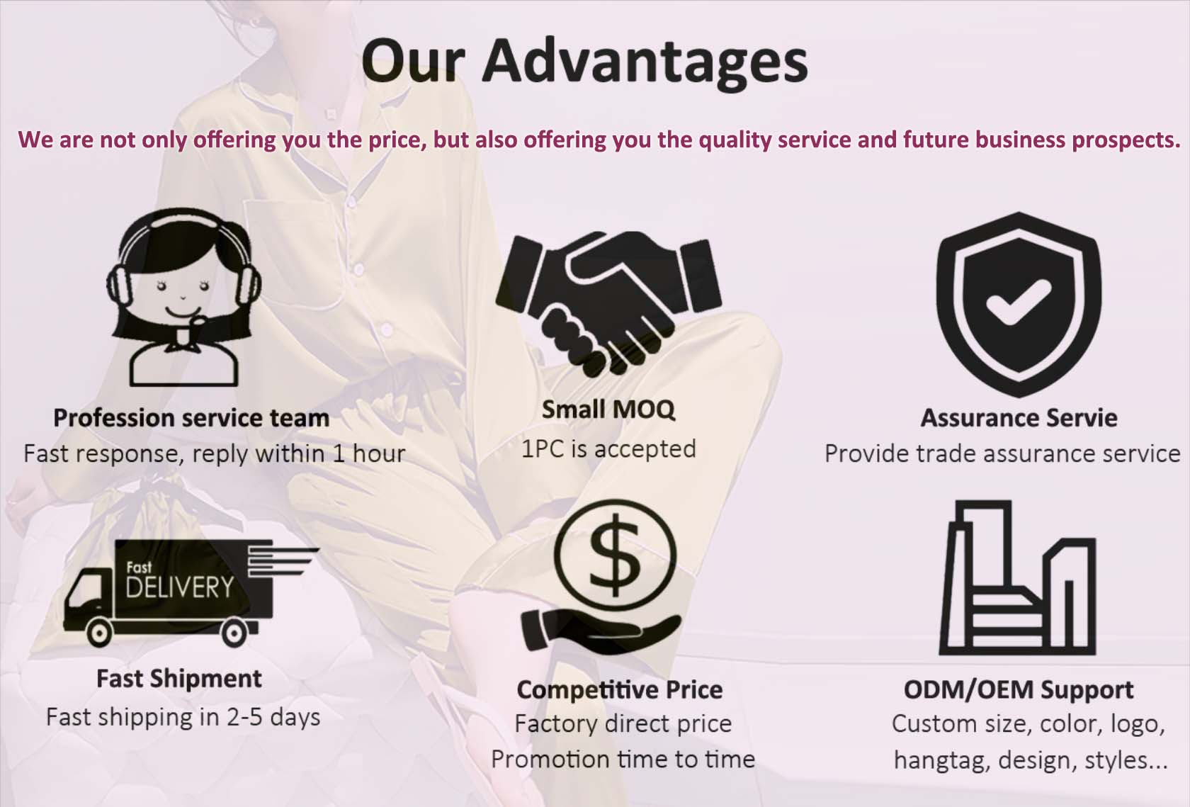 Our Advantage Main Info