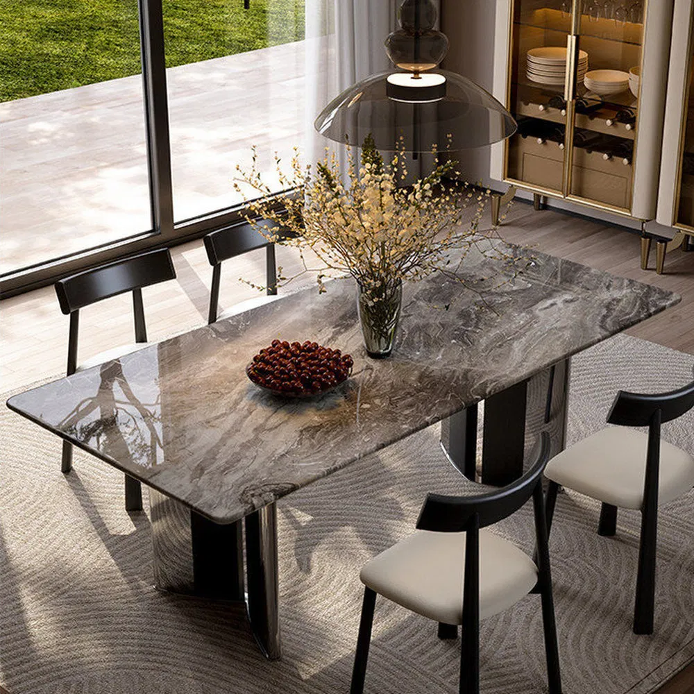 Sturdy Wear Resistant Dining Table for Resort Hotels