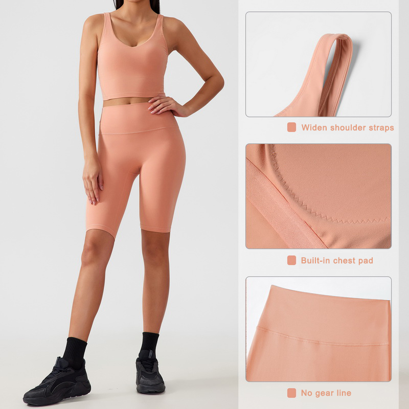 NQ SPORTS High Quality Yoga Set Custom Logo Fitness Wear Quick-Drying Sportswear Yoga Leggings for Women Yoga Clothing Ladies