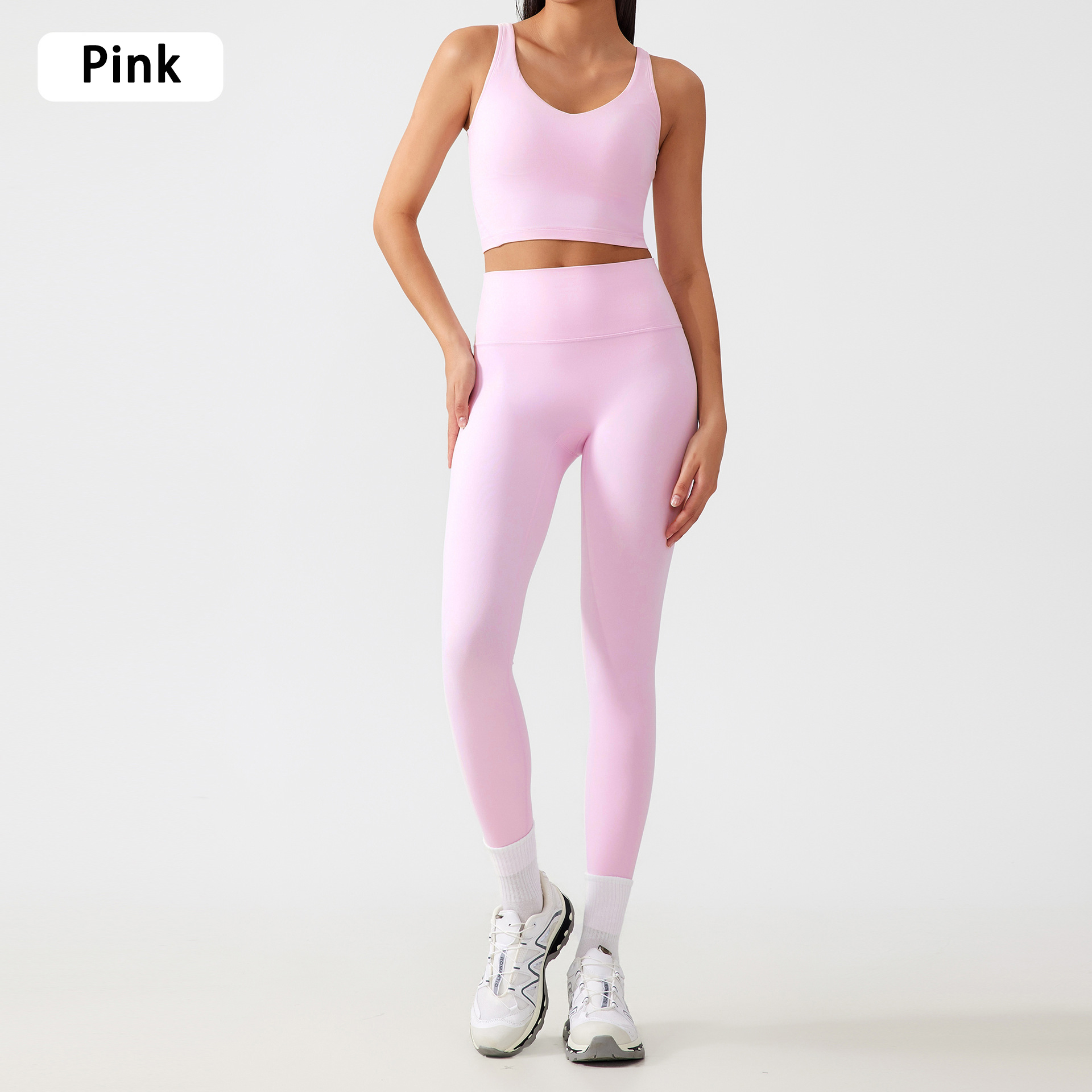 NQ SPORTS High Quality Yoga Set Custom Logo Fitness Wear Quick-Drying Sportswear Yoga Leggings for Women Yoga Clothing Ladies