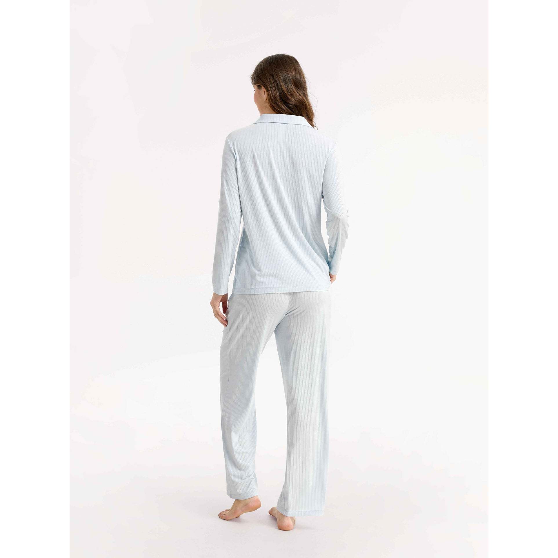 Custom Breathable Knitted Women's Lightweight Sleepwear Cotton Sleepwear Women Tencel Modal Pajama Set Vietnam Wholesale