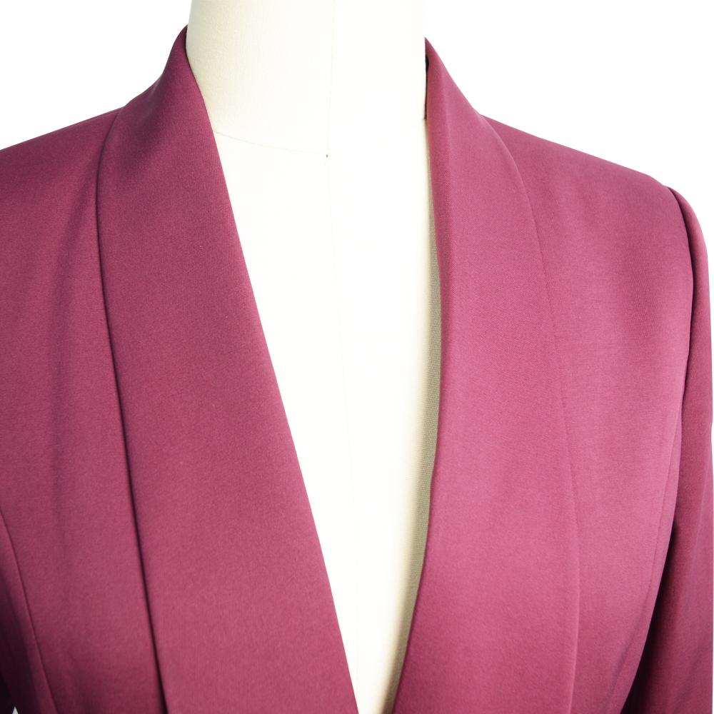 2025 Bespoke Women's Business Designer Style Suit Custommade Wool Material Double Breasted Closure Hot Sell