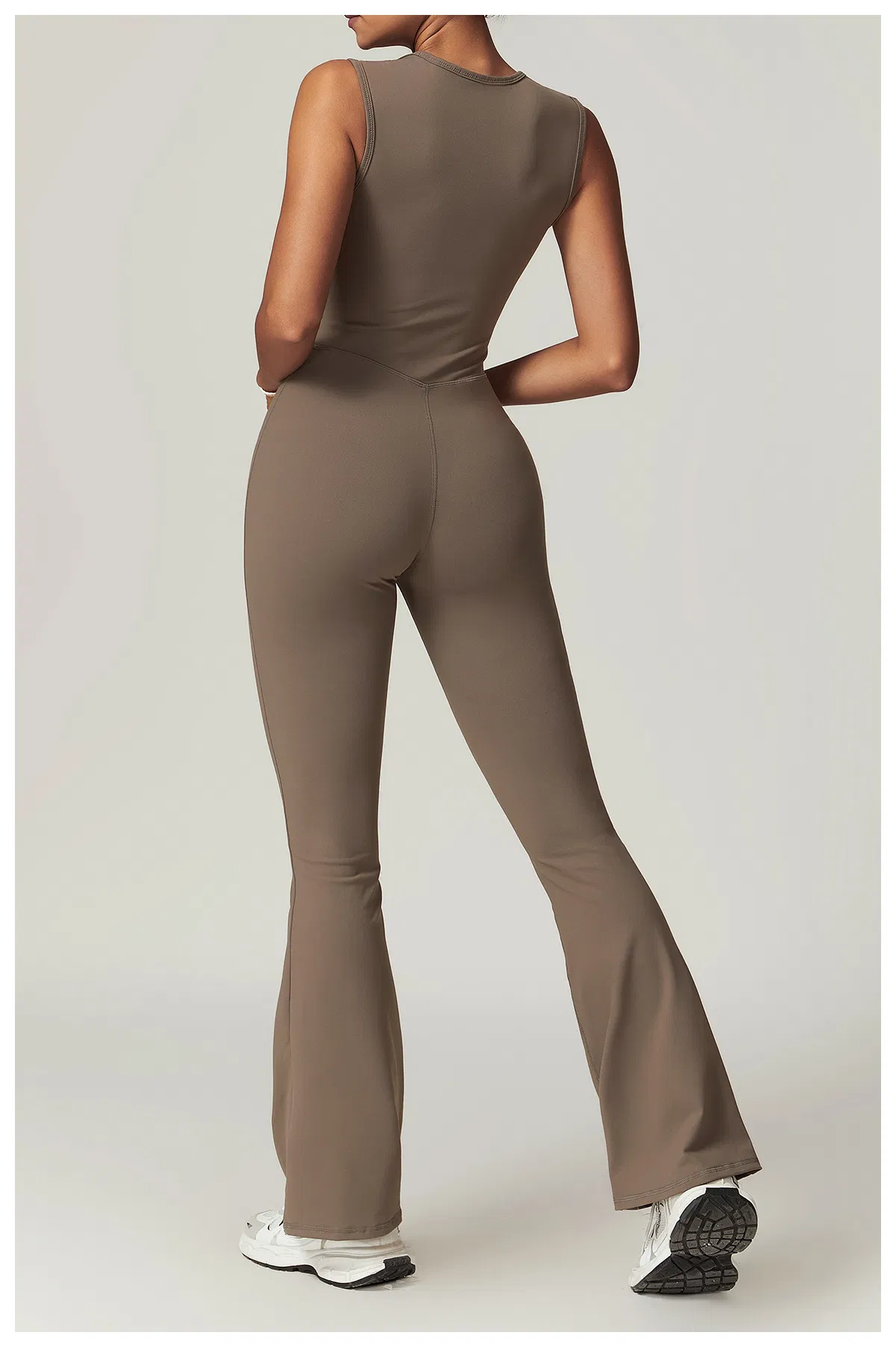 Wholesale Woman Sports Jumpsuit Yoga Wear Tight-Fitting Bodysuit Female Casual Gym Fitness Sets Clothing