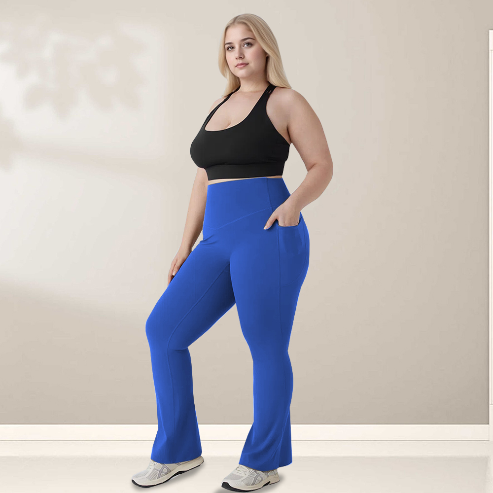 High Waist Wide Leg Flare Yoga Pants