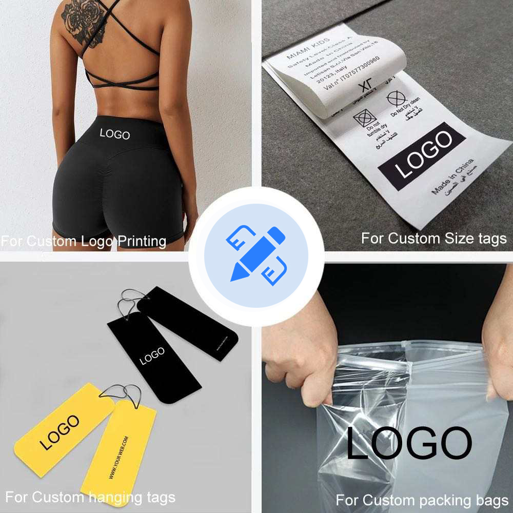 Custom logo and tag service details