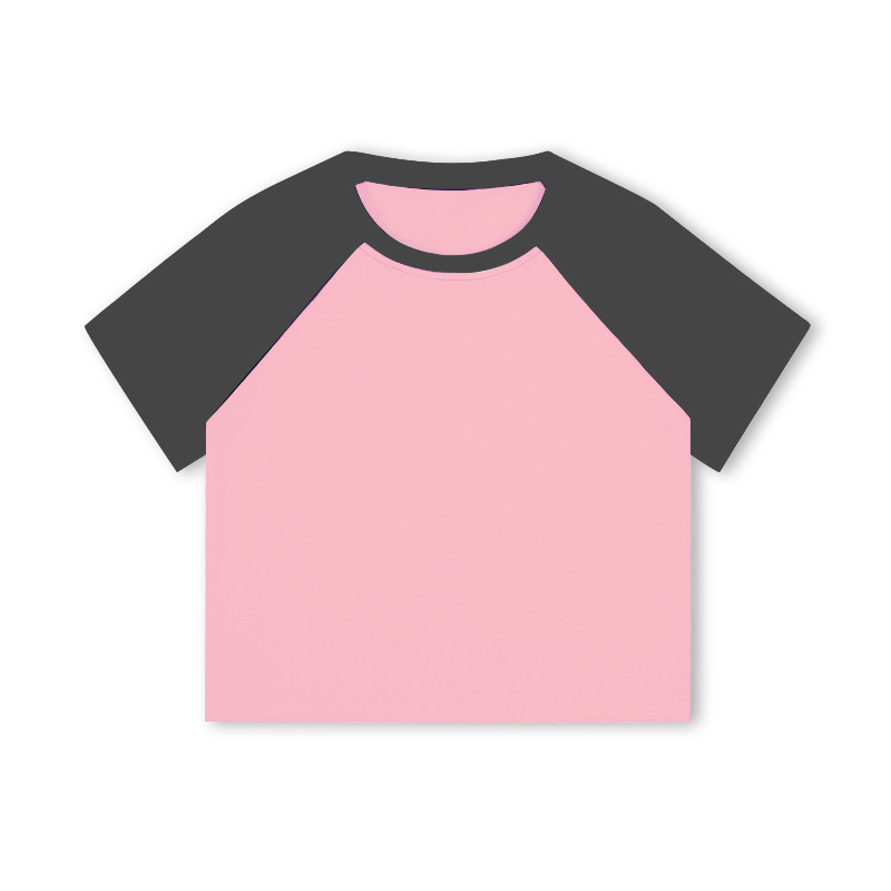 Cropped tshirt model photo 8