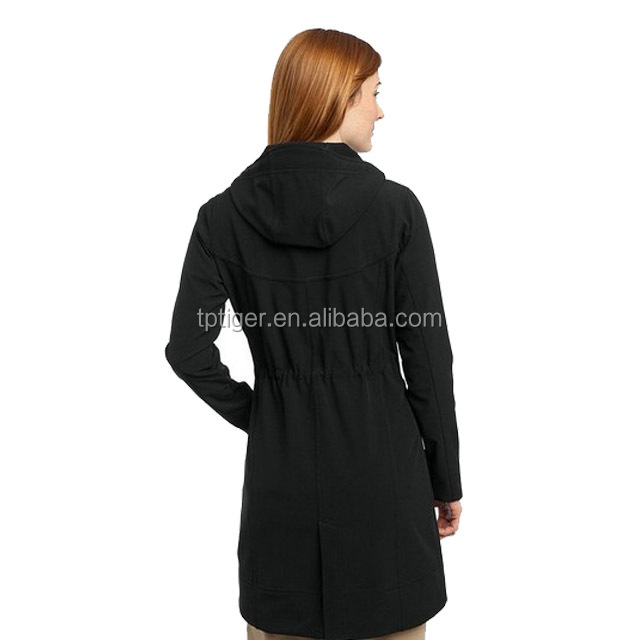 New Arrival 2021 Women's Long Softshell Jacket Comfortable Stylish Outerwear