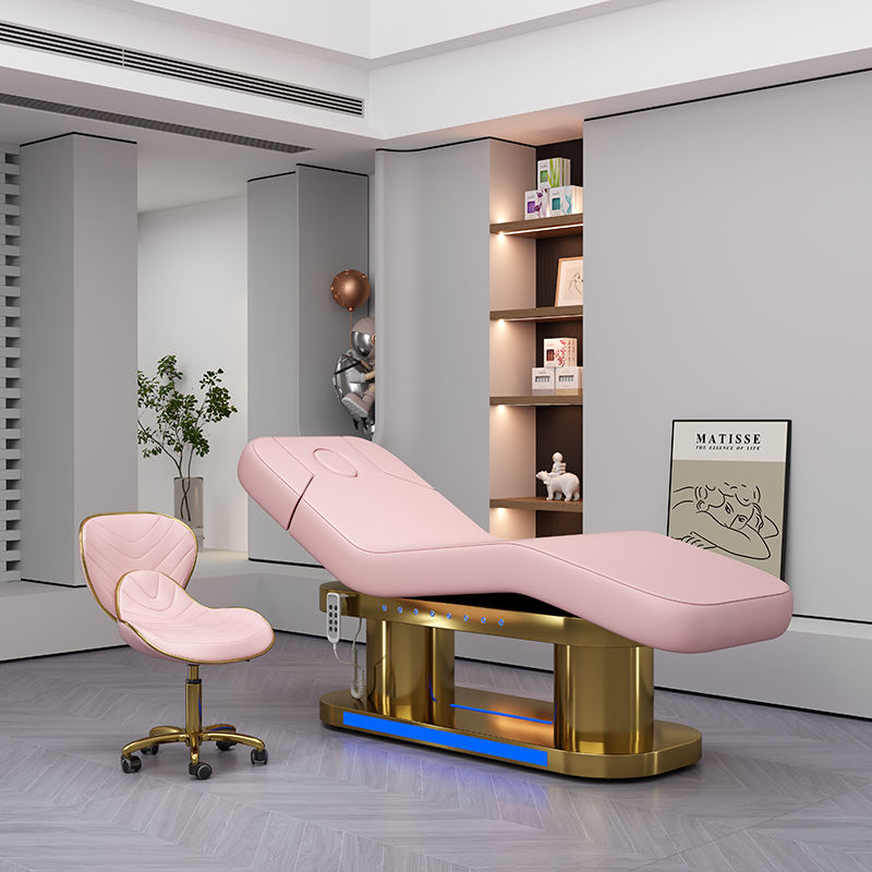 Thai Professional Spa Thermal Beauty Salon Bed With 4 Motors Electric Massage Tables &amp; Beds Metal Material For Hotels Bedrooms