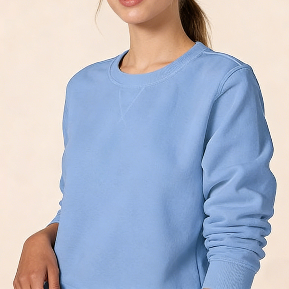Custom Women's Fleece Sweatshirt Summer Autumn Winter Long Sleeve Streetwear Eco-Friendly Plus Size Breathable Casual Pullover