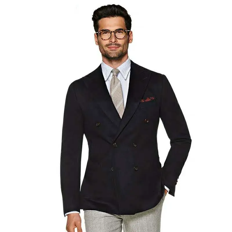 Men Formal Wedding Groom Wear 2 Piece Men's Suits