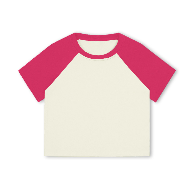 Cropped tshirt model photo 7