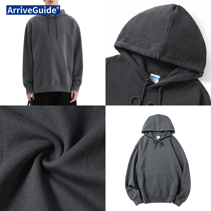 Multiple Colors New 2026 Autumn Loose Fit Casual Hoodie Men Women Solid Color Streetwear Heavyweight Functional Outerwear