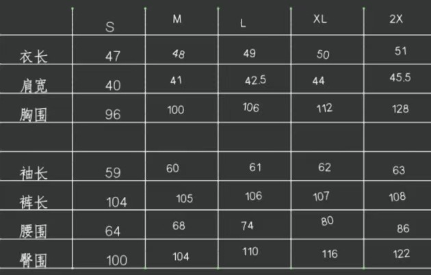 Size Info 1