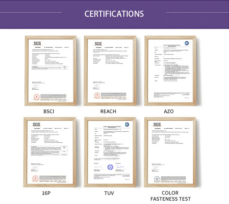 Certifications