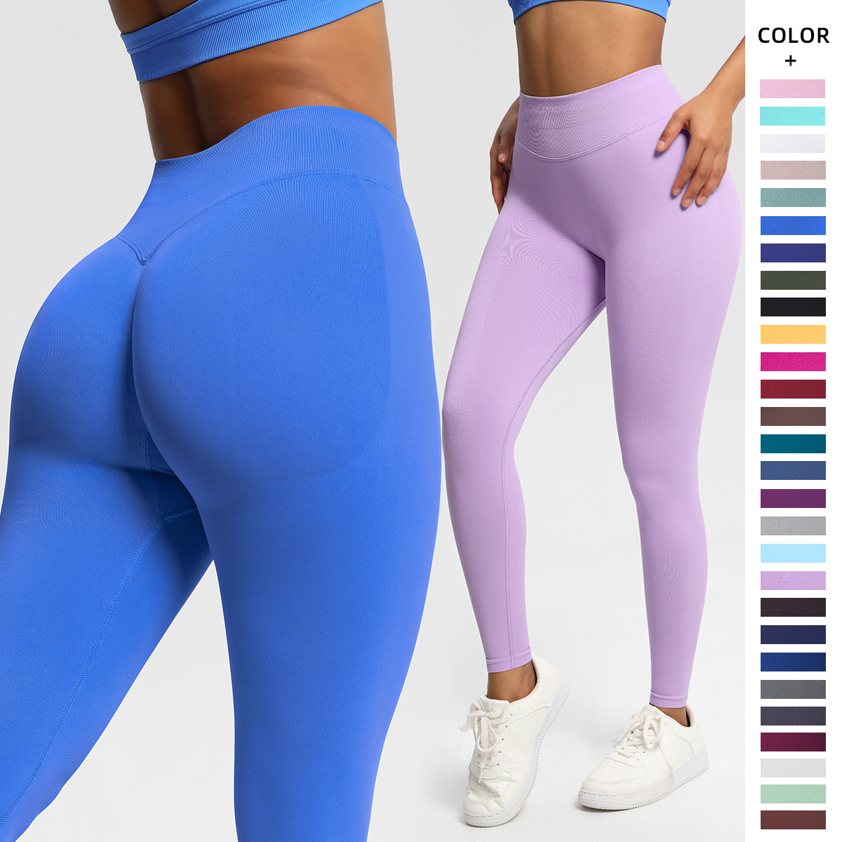 Seamless Scrunch Workout Sports Fitness Yoga Pants Leggings Women's Sportswear For Woman Gym Women High Quality