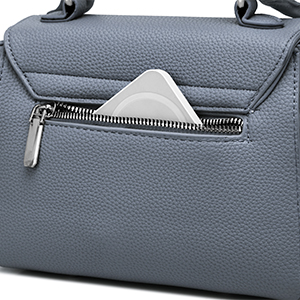 Women's Eco-Friendly Durable Water Resistant Portable Satchel Handbag with Adjustable Strap Top Handle &amp; Shoulder Bag