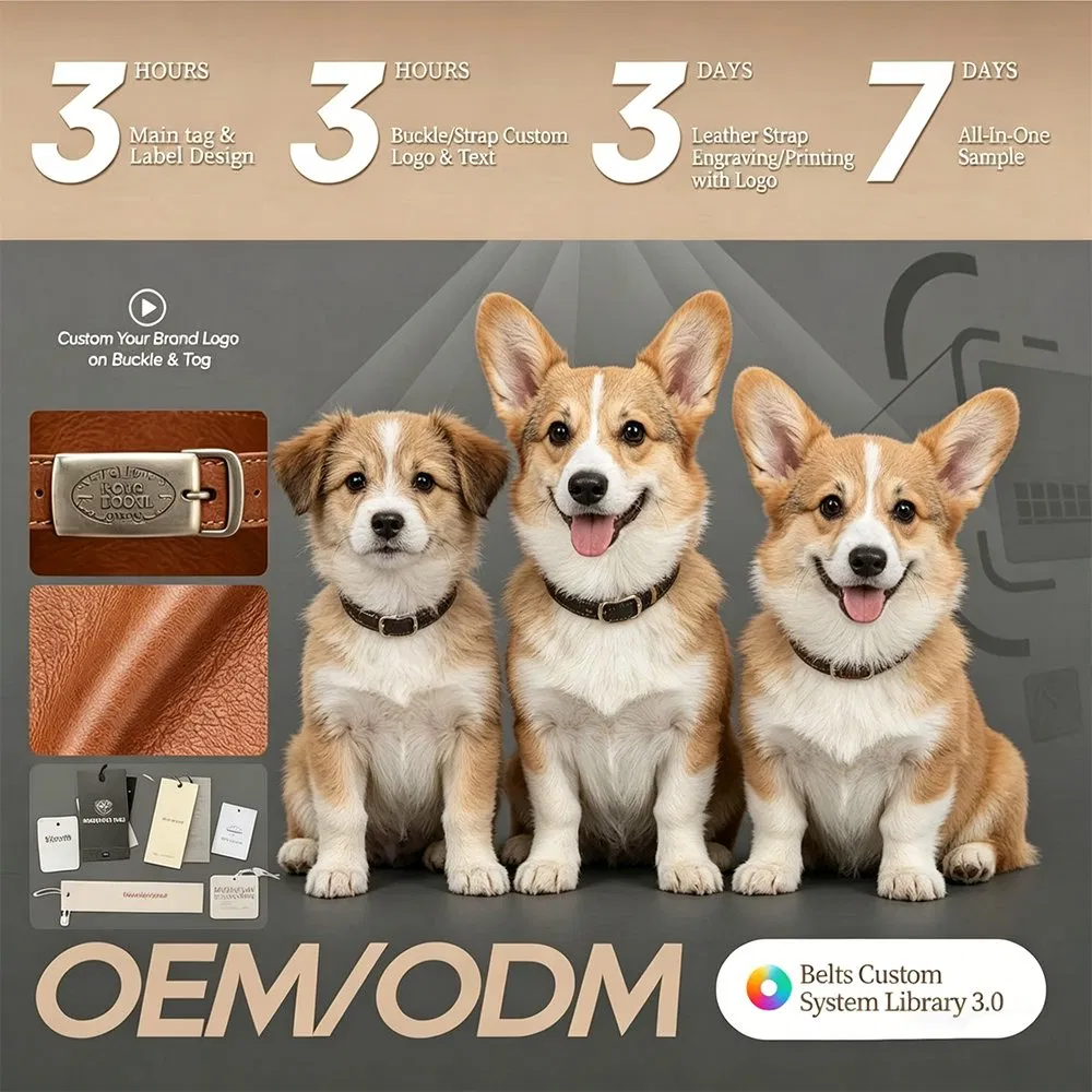Khaki Canvas Winter Dog Jacket Windproof Pet Coat with Brown Trim Casual Dog Clothes with Snap Buttons