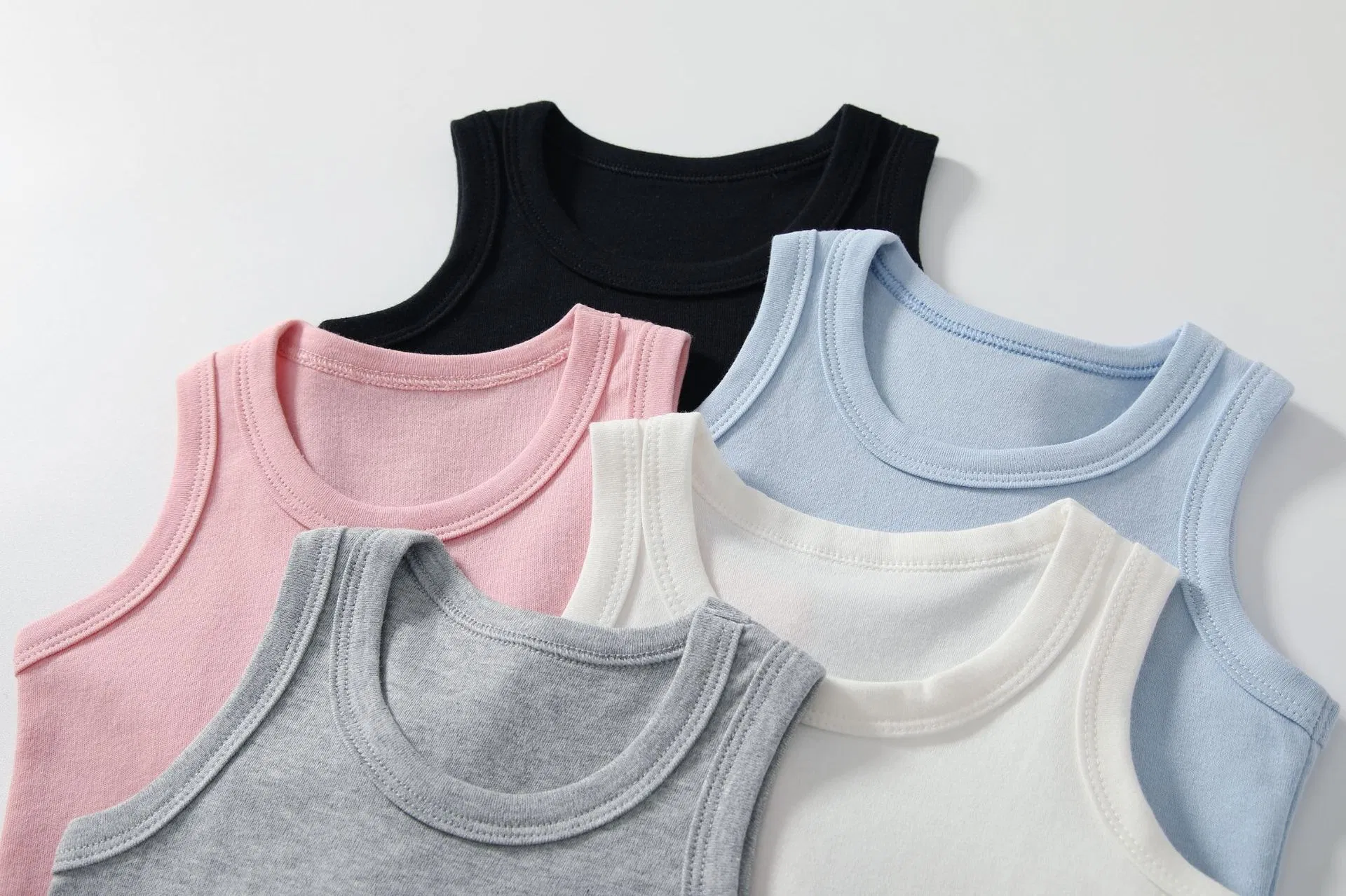 Manufacturer Custom Toddler Onesie Summer Sleeveless Infant Romper 100% Cotton Baby Vest for Boys Girls Casual Baby Jumpsuit Free Sample Baby Clothes