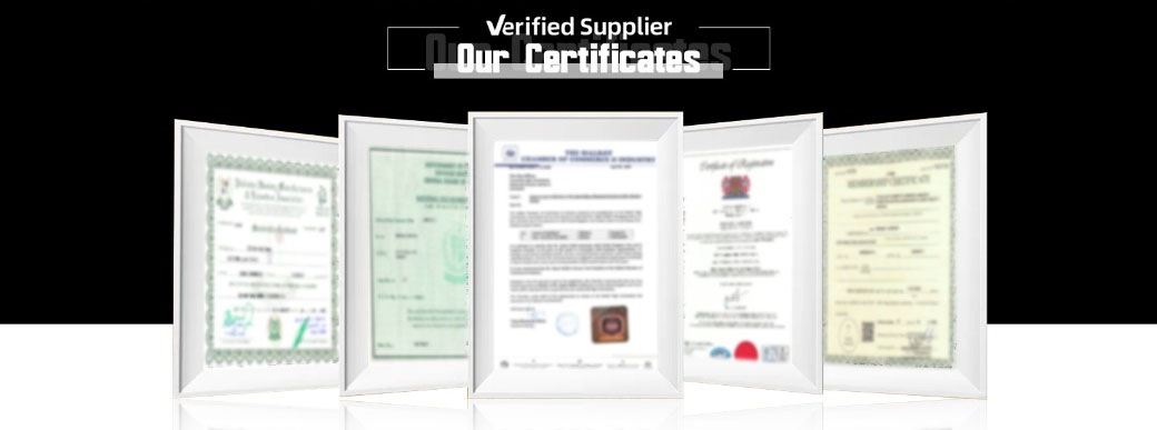 Our Certificates