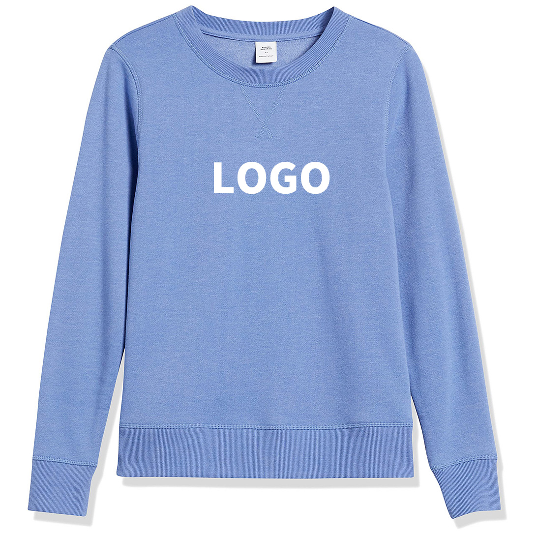 Custom Women's Fleece Sweatshirt Summer Autumn Winter Long Sleeve Streetwear Eco-Friendly Plus Size Breathable Casual Pullover