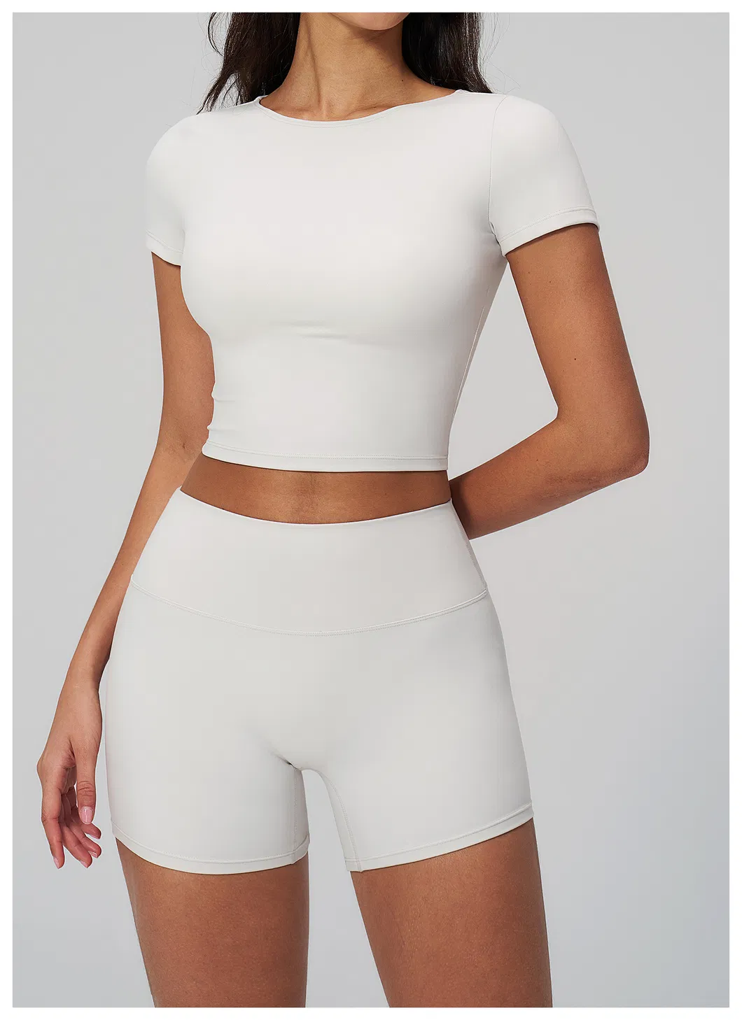 Free Shipping Women Cropped Navel T Shirt