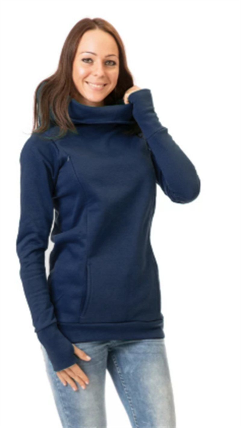 Hot sales Breastfeeding maternity garment with added insulation and thickening, with a hood and long sleeves