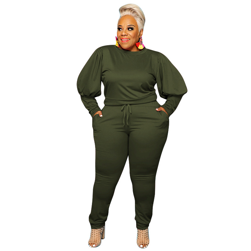 Wholesale Casual Women 3Xl Women'S Sets Plus Size Tracksuits Two 2 Piece Set for Women Clothing up to 5Xl