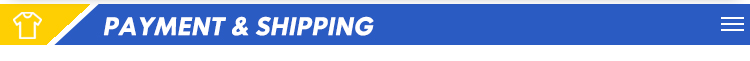 Payment & Shipping Banner