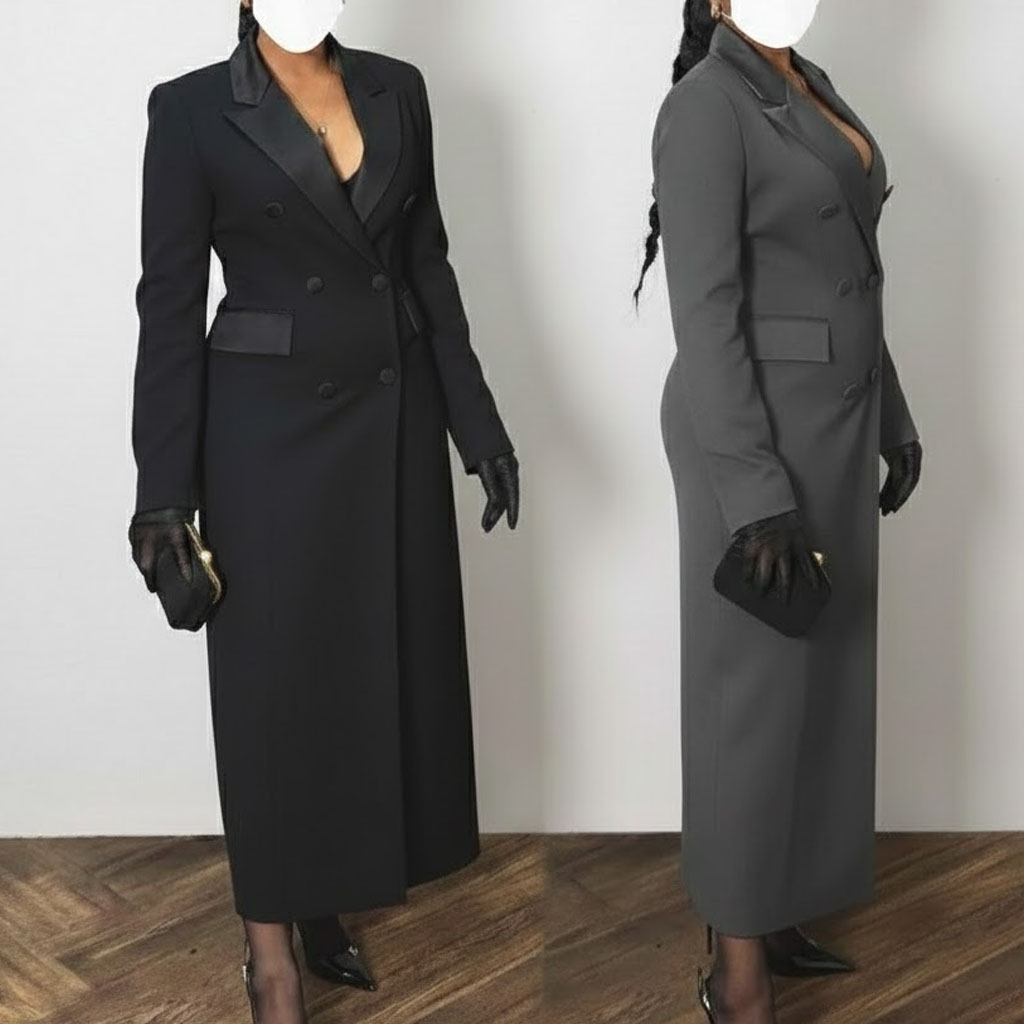 Latest Design Women Blazer Solid Color Long Sleeve Single Button Office Blazers Ladies Women Suit Business Women's Jackets