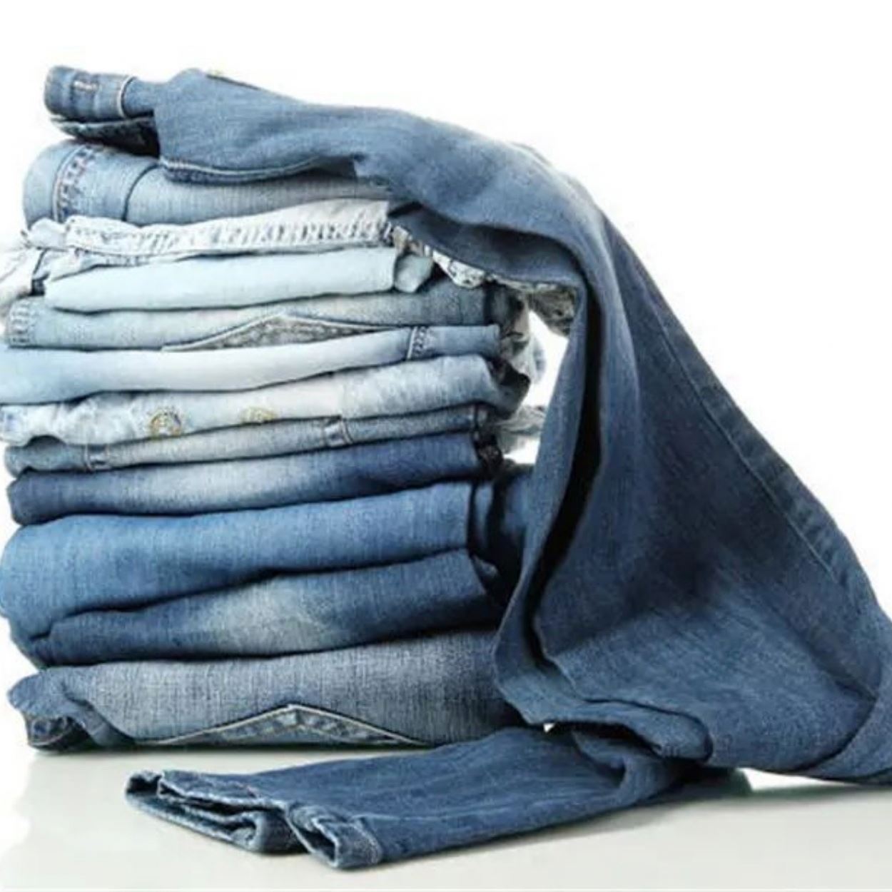 Wholesale Women and Men Denim Jeans Pants High Quality Customized Color Carton Boxes Daily Use Low Price Stock