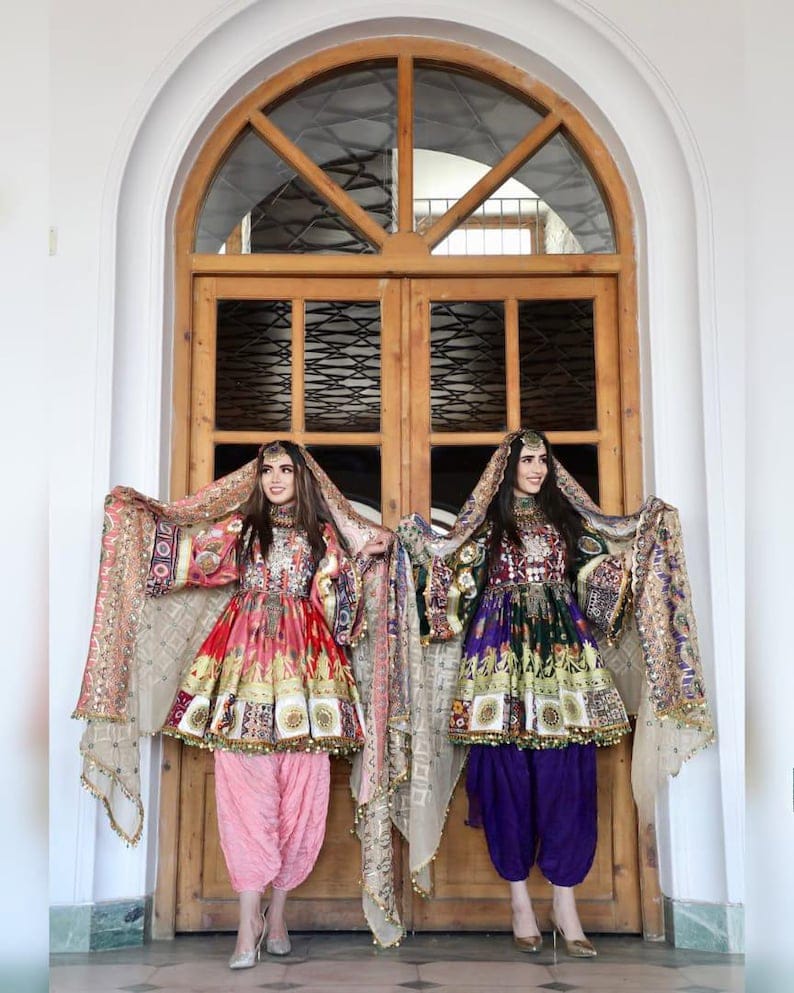 High Quality Traditional Afghan Kuchi Vintage Dresses Breathable Plus Size Casual Wedding Party Wear Afghani Dress For Women