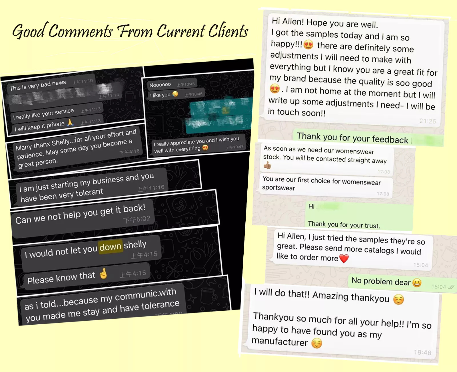 Customer Comment Review 1