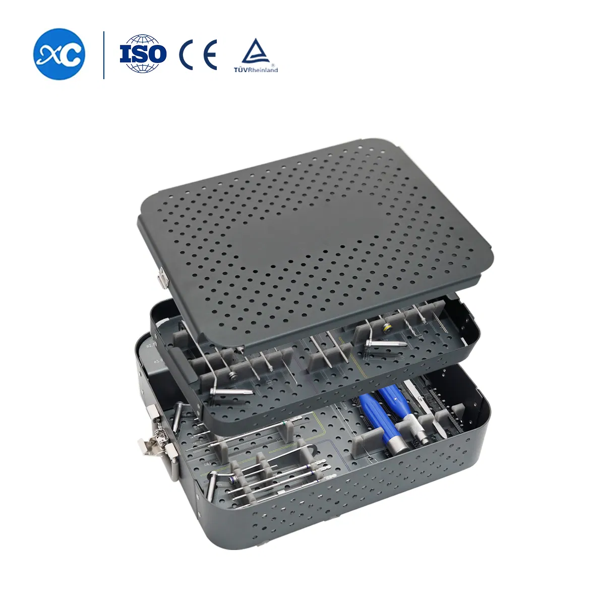 Orthopedic Herbert Cannulated Surgical Screws Self Tapping Cortical Bone Locking Screw Titanium Implant Headless Screw Instrument Kit